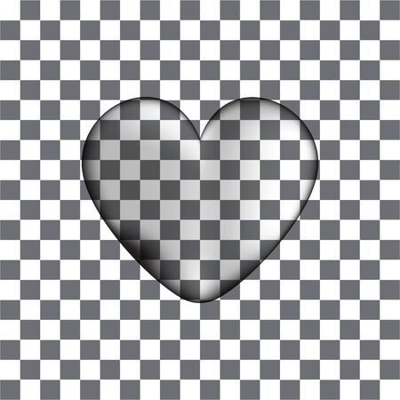love transparent vector illustration isolated on transparent backgroundのイラスト素材