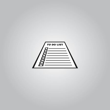 to do list template icon. logo vector illustrationのイラスト素材