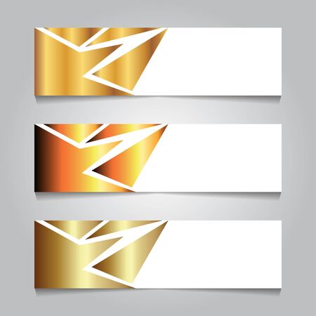 abstract geometric background. luxury gold color. for promotion or offer. vector illustrationのイラスト素材