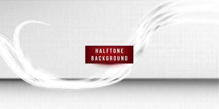Abstract Halftone Background vector illustration isolated Backgroundのイラスト素材
