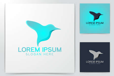 humming bird logo Designs Inspirationのイラスト素材