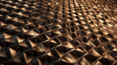 3d Geometric shape as background, Ai Generated Imageの素材