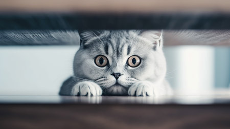 cute cat AI Generated Imageの素材