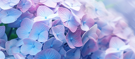 Delicate natural floral background AI generated imageの素材