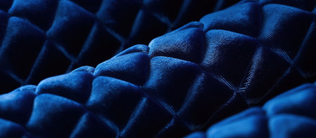 upholstered velvet furniture in the classic style AI generated imageの素材