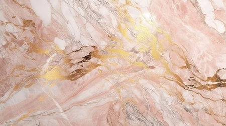 marble wallpaper, soft pink, Ai Generated Imageの素材