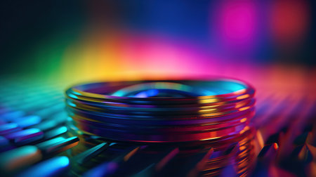 aura gradient art, generated ai imageの素材