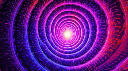 art of abstract illusion AI Generated Imageの素材