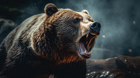 bear cinematic Generative AI, Generative, AIの素材