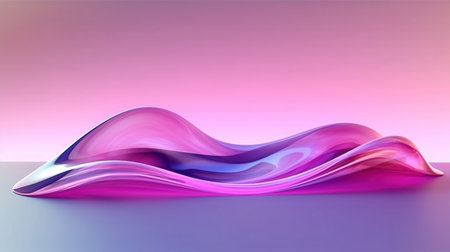 abstract background in nature landscape. Generative AIの素材