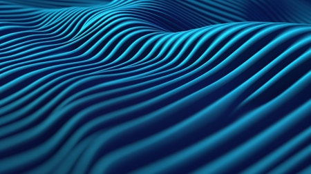 Blue background with lines. Generative AIの素材