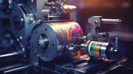 Printing of adhesive film with the inscription saleの素材