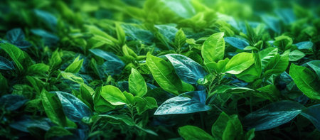 green foliage textureの素材