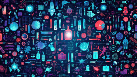 health care and scienceの素材