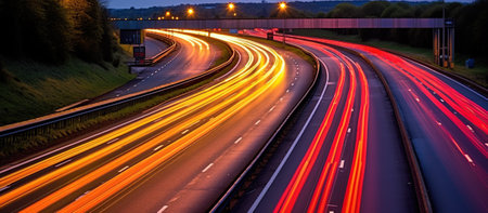 Fast moving traffic drivesの素材