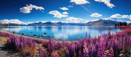 Panorama of Lakeの素材