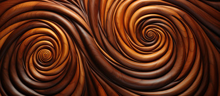 f brown spiral background. Futuristic background.の素材