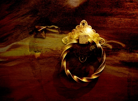 Background knockerの写真素材