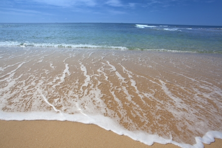 Waves beachの写真素材