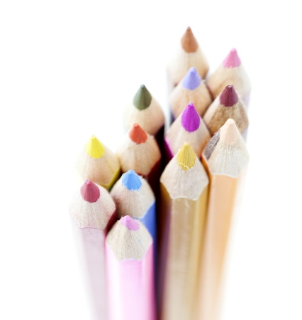 Color pencilの写真素材