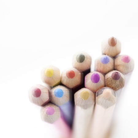 Color pencilの写真素材