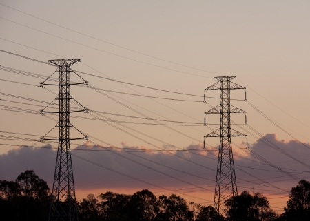Power towerの写真素材