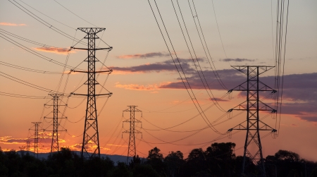 Power towerの写真素材