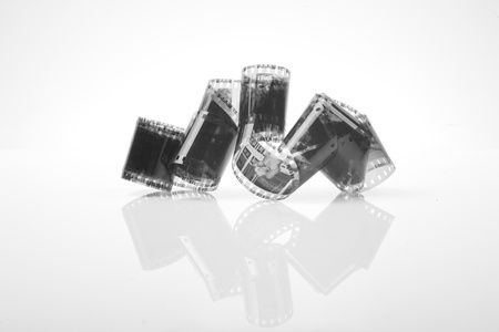 negative film isolated の写真素材
