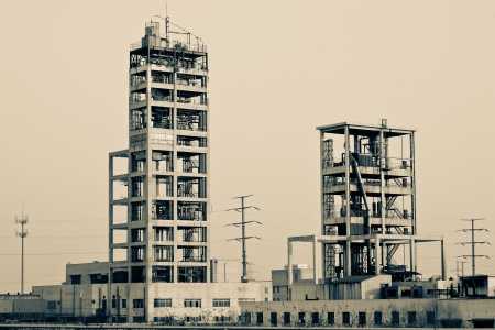 Chemical plantの写真素材