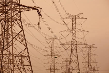 Power towerの写真素材
