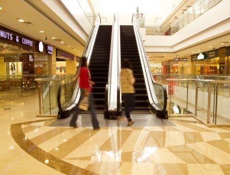 Mall escalatorのeditorial素材