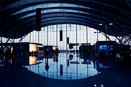 Airport lobbyのeditorial素材