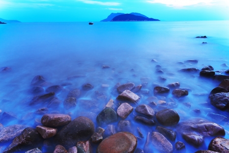 Morning coastlineの写真素材