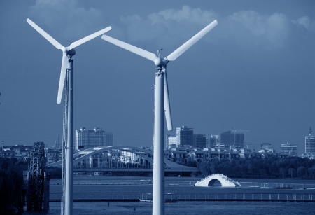Wind Powerの写真素材