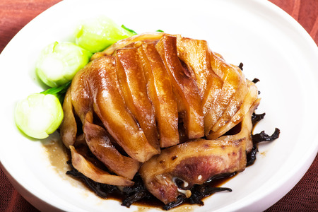 Chinese dishes  Sliced â€‹â€‹pork