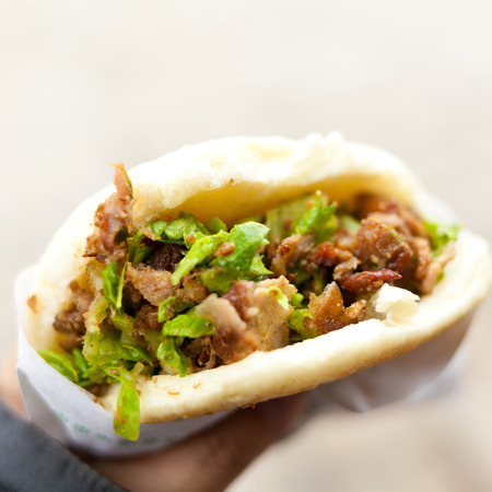 Chinese Food Hamburgerの写真素材