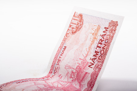 Vietnamese banknotesの写真素材