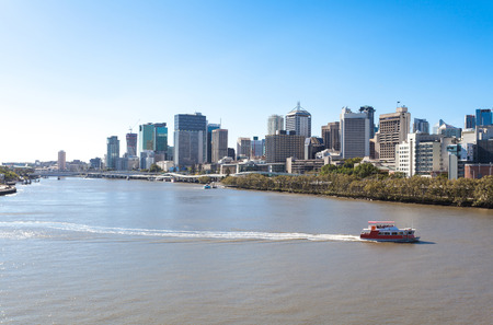 Australia, Brisbane Cityの写真素材