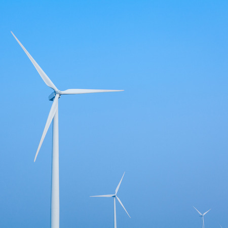 Coastal wind powerの写真素材