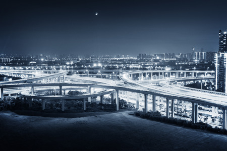 Night overpassのeditorial素材