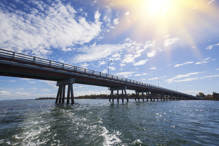 Bridge constructionの写真素材