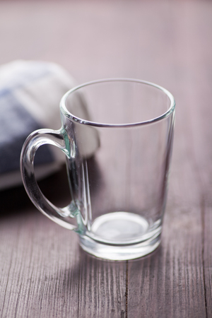 Empty glassの写真素材
