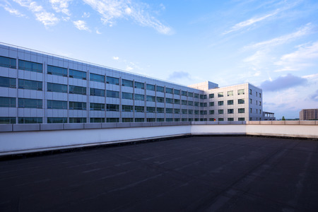 Penthouse large shaped buildingのeditorial素材