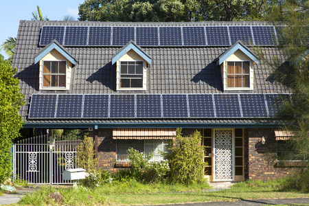 Rooftop solarのeditorial素材