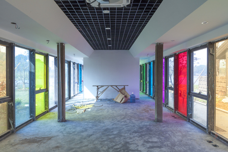 Interior construction sitesのeditorial素材