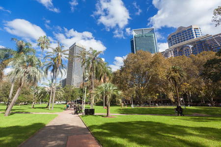 Hyde Park Sydney Cityの写真素材