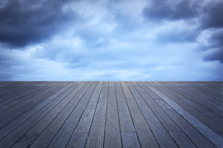 A cloud over the sea in Wollongong, Australiaの写真素材