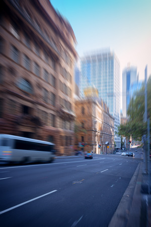 Sydney, Australia. Urban roads and buildingsの写真素材