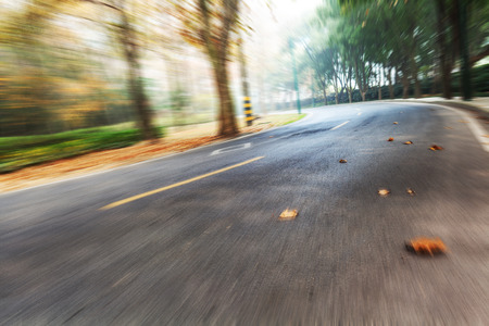 asphalt roadの写真素材