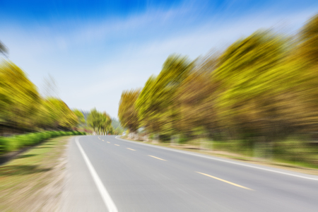 asphalt roadの写真素材